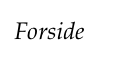 Forside